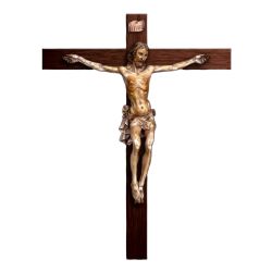 Cristo Crucificado - Escultura en alabastro m...