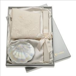 Set bautismo vela, pa�o y concha