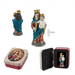 Virgen Mar�a Auxiliadora - Figura de resina en ...