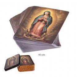 ESTAMPAS VIRGEN GUADALUPE 60 UNIDADES CAJA ME...