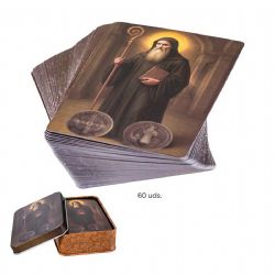 ESTAMPAS SAN BENITO 60 UNIDADES CAJA METAL